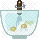 Butter Dish Eggs Icon