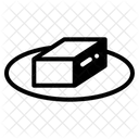 Butter Block Icon