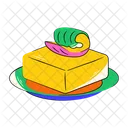 Butter Cube  Icon