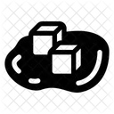 Butter Plate Dairy Icon