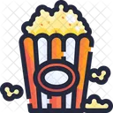 Buttered popcorn  Icon