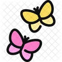 Butterflies Garden Insect Icon