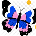 Butterfly Y 2 K Shapes Icon