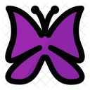 Butterfly Bug Wings Icon