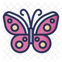 Butterfly Spring Plant Icon