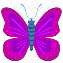 Pink Violet Insect Icon