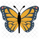 Butterfly Moth Insect Icon