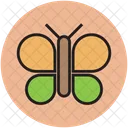 Butterfly Insect Cartoon Icon