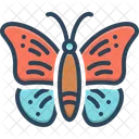 Butterfly Monarch Wing Icon