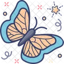 Butterfly Summer Wear Icon