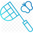 Butterfly Catcher Motivation Businessman Catching Ideas Icon