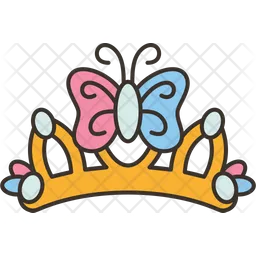 Butterfly Crown  Icon