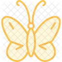 Butterfly Garden Duotone Line Icon Icon