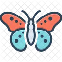 Butterfly Lepidoptera Scaly Wings Icon