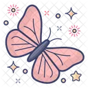 Butterfly Moth Insect Icon