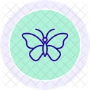 Butterfly in garden  Icon