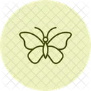 Butterfly in garden  Icon