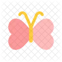 Butterfly, insect, wings, heart, love, valentine  Icon