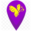 Butterfly Location  Icon