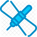 Butterfly Needle  Icon