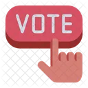 Button Vote Election Icon