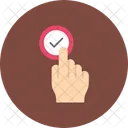 Button Tick Select Icon