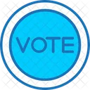 Button Vote Badge Icon