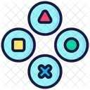 Button Arcade Game Icon