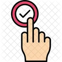 Button Tick Select Icon
