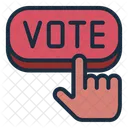 Button Vote Election Icon