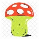 Button Mushroom  Icon