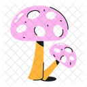Button Mushrooms  Symbol