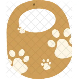 Buttoned Bib  Icon