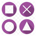 Buttons Grid Games Icon