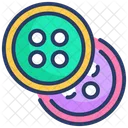 Buttons Clothes Clothing Icon