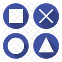 Buttons Games Grid Icon