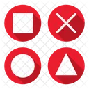 Buttons Games Grid Icon