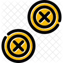 Buttons Clothing Fasteners Icon
