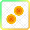 Buttons Clothing Fasteners Icon