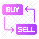 Buy Sell Trading Icon