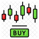 Buy Stock Trading Icon