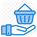 Shopping Hand Busket Icon