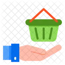 Shopping Hand Busket Icon