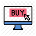 Buy Click Online Icon