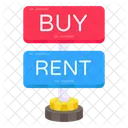 Buy and Rent Board  Icon