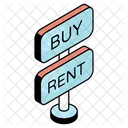 Buy and Rent Board  Icon