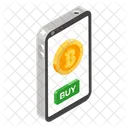 Buy Bitcoin Mobile Bitcoin Mobile Cryptocurrency Icon