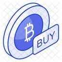 Buy Bitcoin Cryptocurrency Icon