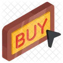 Buy Button Click Commerce Icon