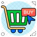 Buy Button Click Buy Commerce Icon